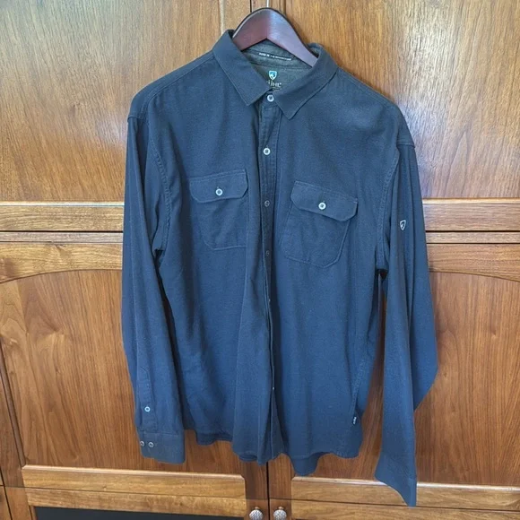 KÜHL Soft Blue Button-Down Shirt - Picture 2 of 5